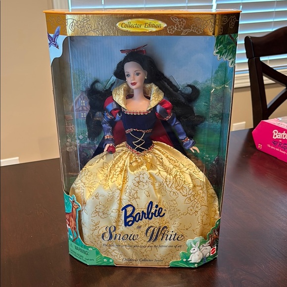 Barbie Collector Edition Snow White Doll with Gold and Blue Gown